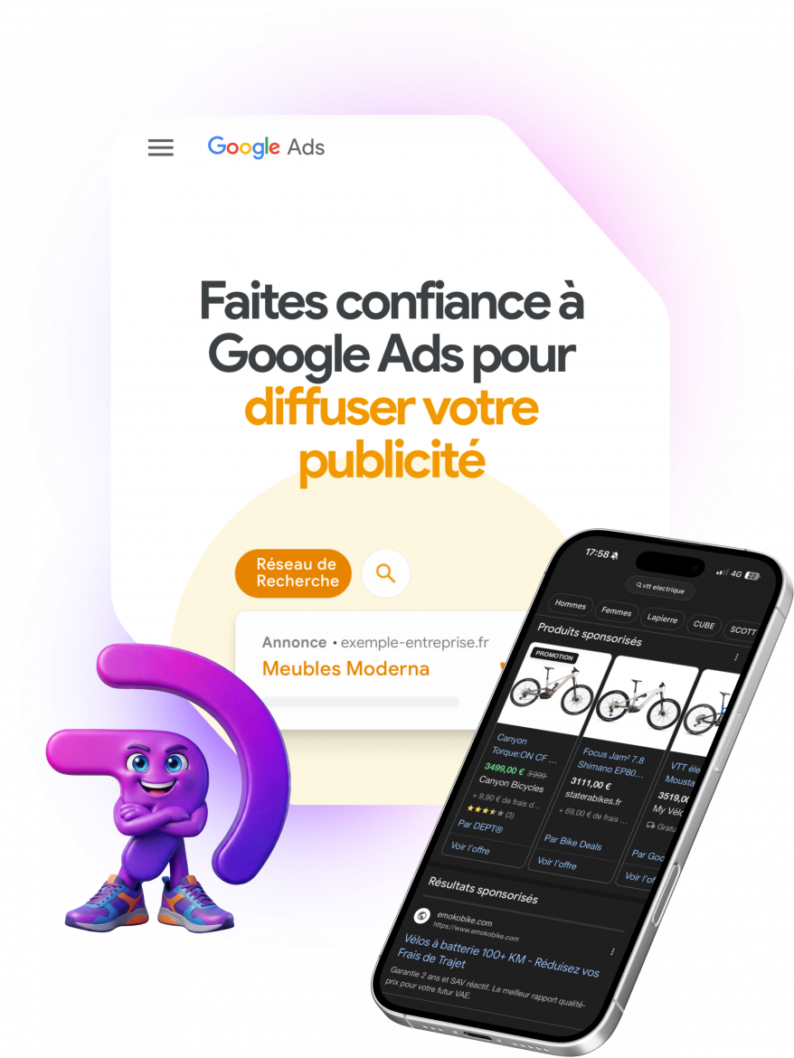 Illustration de la structuration SEA
