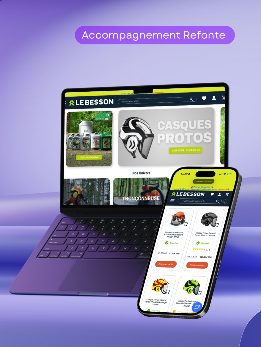 Accompagnement UX/UI Design pour la refonte de votre site web